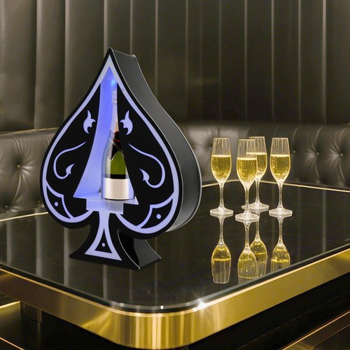 Acrylic lighted liquor bottle - acrylic,